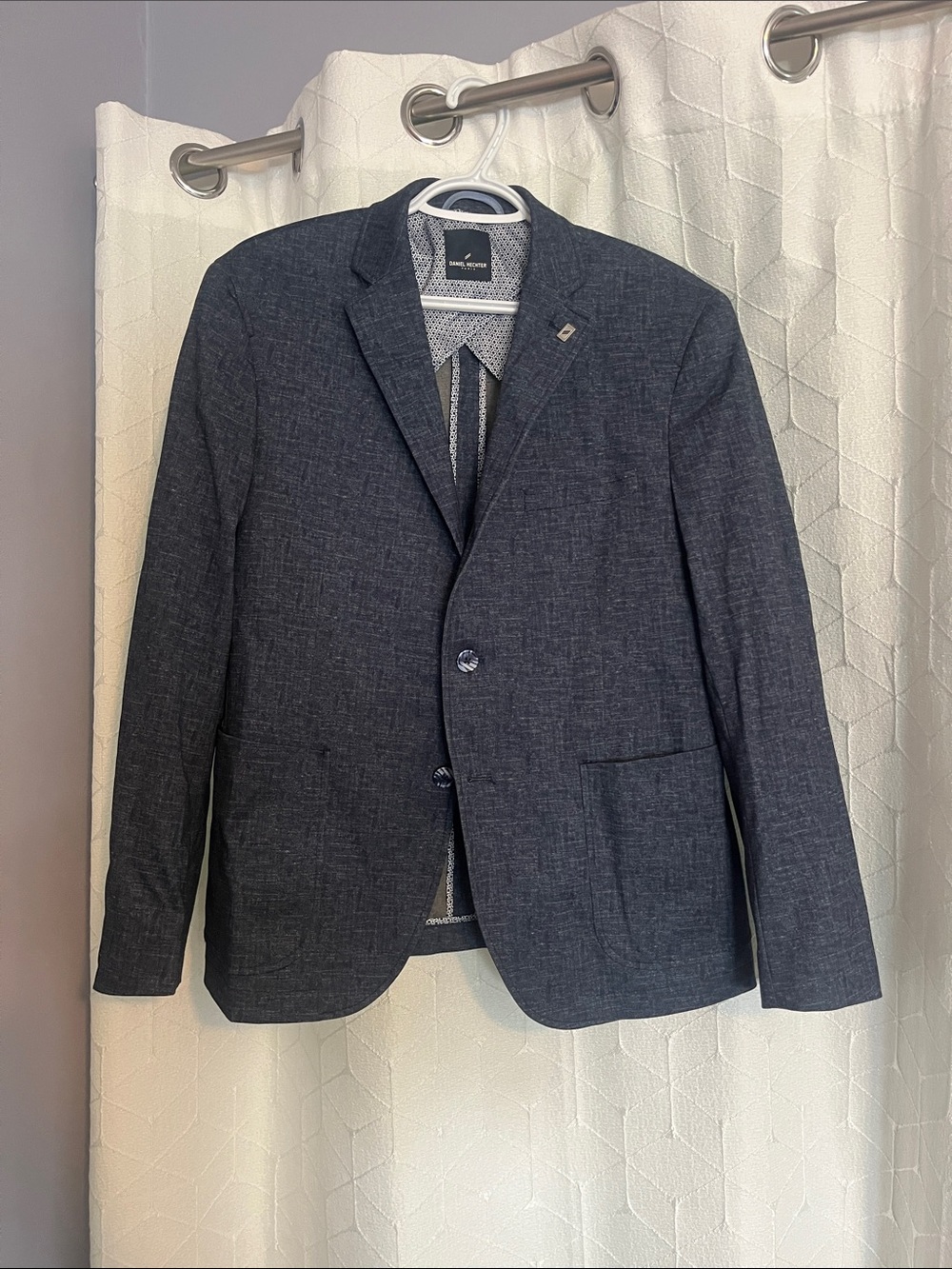 Daniel Hechter Charcoal Textured Sport Coat